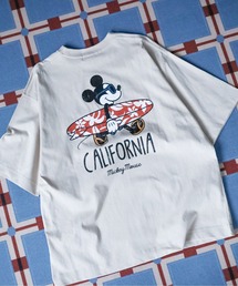 ATELANE（アテレーン）の「Disney ミッキーマウス プリントBIGTEE/ミッキーマウス/ミニーマウス/ドナルド/プルート 半袖（Tシャツ/カットソー）」
