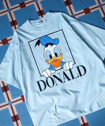 ATELANE（アテレーン）の「Disney ミッキーマウス プリントBIGTEE ミッキーマウス/ミニーマウス/ドナルド/プルート 半袖（Tシャツ/カットソー）」