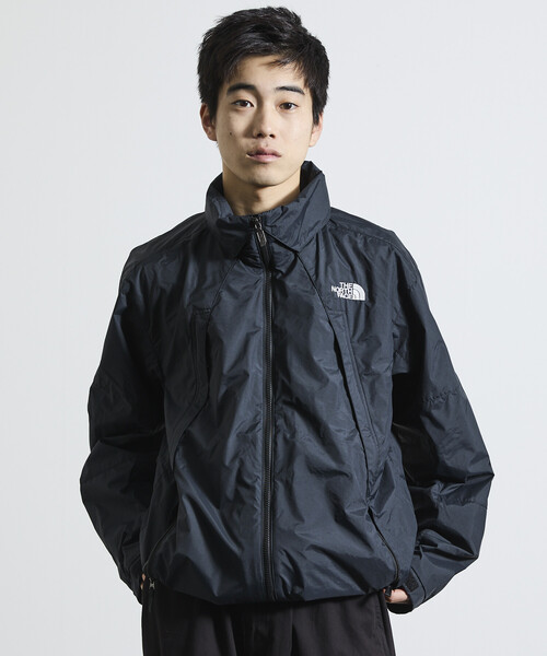 FREAK'S STORE(フリークスストア)の「限定展開 THE NORTH FACE/ザ・ノース・フェイス チムニーウインドジャケット(メンズ)(ナイロンジャケット・メンズ・チャコールグレー/ブラック・SMALL/MEDIUM/LARGE/X-LARGE/XX-LARGE)」の16枚目の写真