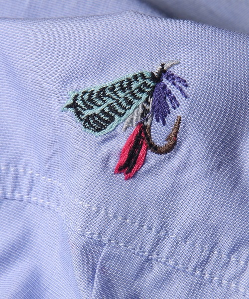 Paul Smith（ポールスミス）の「Paul Smith Loves Barbour "Lure" カジュアルシャツ / 163704 MSH5782（シャツ/ブラウス・メンズ・サックスブルー・MEDIUM/SMALL/LARGE）」の10枚目の写真