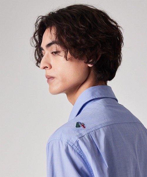 Paul Smith（ポールスミス）の「Paul Smith Loves Barbour "Lure" カジュアルシャツ / 163704 MSH5782（シャツ/ブラウス・メンズ・サックスブルー・MEDIUM/SMALL/LARGE）」の4枚目の写真