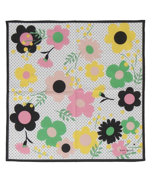 ラージ プリントハンカチ（ハンカチ/ハンドタオル）｜kate spade new
