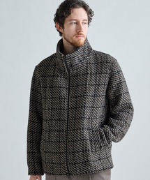 MEN'S BIGI | 《John Braniganコラボ》スタンドカラーニットブルゾン(ブルゾン)