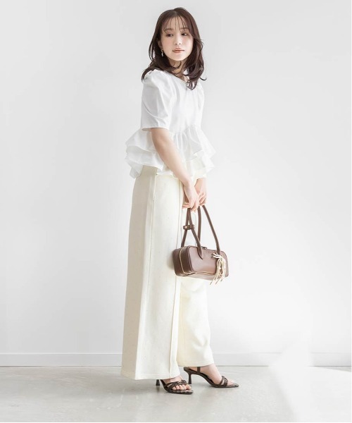 RANDA(ランダ)の「アシンメトリーベルトストラップサンダル(サンダル・レディース・アイボリー/ブラウン/ゴールド・LL/L/M/S)」の22枚目の写真