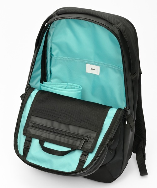 ace.(エース)の「【ace. GENE/エースジーン】 ラグレンティスX バックパック 19L(24L)(バックパック/リュック・メンズ・ブラック・FREE)」の19枚目の写真