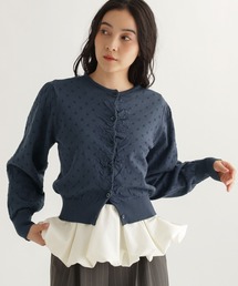 studio CLIP | 【daily CLIP】アイレットギャザーカーディガン(カーディガン/ボレロ)