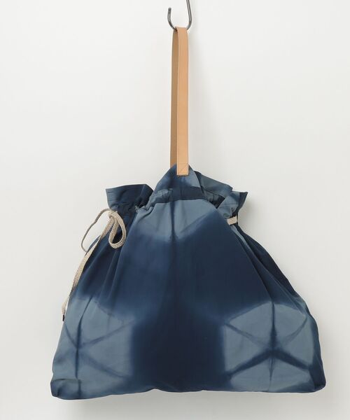 ohta（オータ）の「【ohta】 shibori bag（トートバッグ・メンズ・ブルー・FREE）」の2枚目の写真
