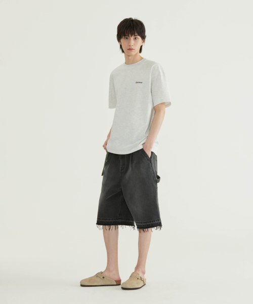 COVERNAT(カバーナット)の「スーピマラベルグラフィックTシャツダークネイビー(Tシャツ/カットソー・レディース・その他・SMALL/MEDIUM/LARGE/X-LARGE/XX-LARGE/X-SMALL)」の4枚目の写真
