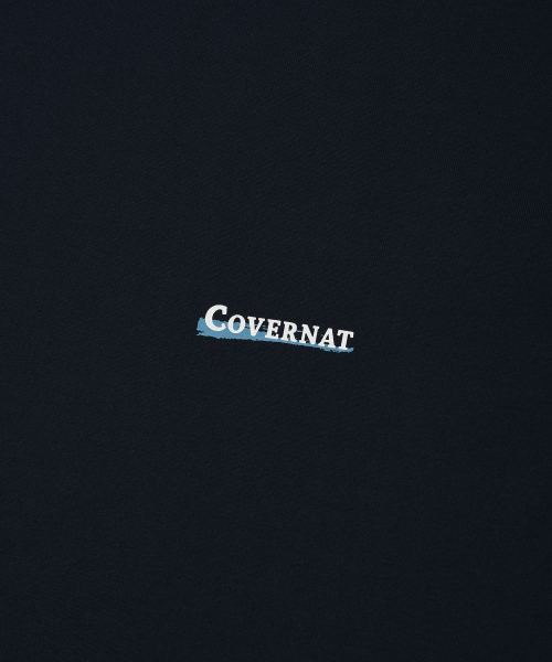 COVERNAT(カバーナット)の「スーピマラベルグラフィックTシャツダークネイビー(Tシャツ/カットソー・レディース・その他・SMALL/MEDIUM/LARGE/X-LARGE/XX-LARGE/X-SMALL)」の7枚目の写真