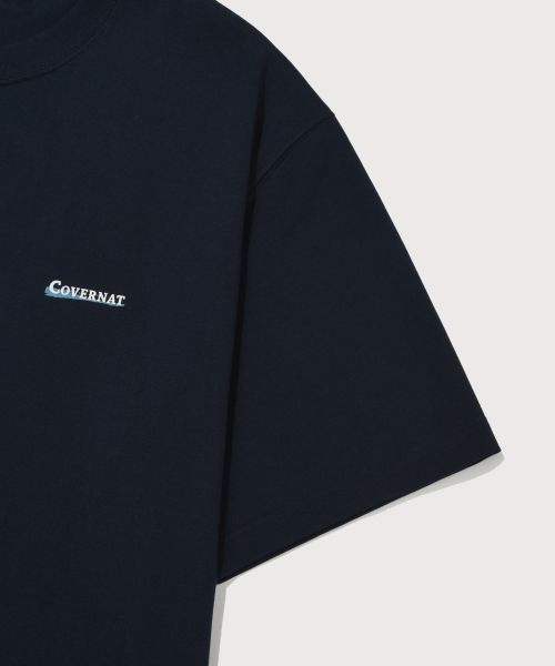 COVERNAT(カバーナット)の「スーピマラベルグラフィックTシャツダークネイビー(Tシャツ/カットソー・レディース・その他・SMALL/MEDIUM/LARGE/X-LARGE/XX-LARGE/X-SMALL)」の8枚目の写真