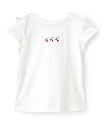 sense of wonder | チェリー刺しゅう半袖Tシャツ(Tシャツ/カットソー)