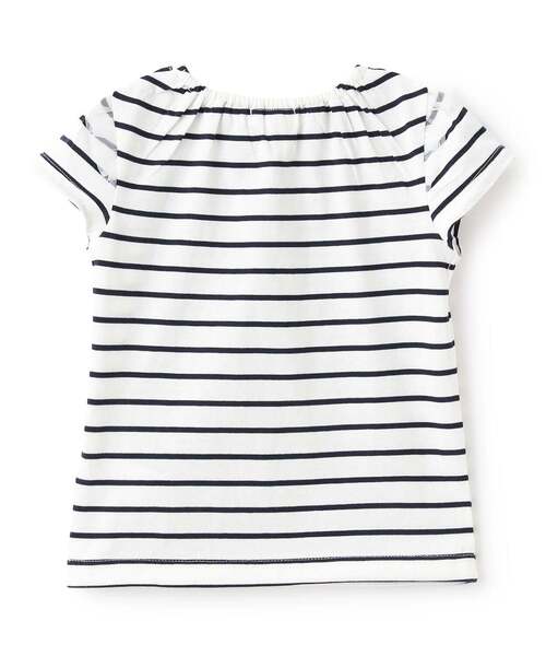 sense of wonder（センスオブワンダー）の「チェリー刺しゅう半袖Tシャツ（Tシャツ/カットソー・キッズ・ネイビー/ラベンダー/オフホワイト/ピンク・110cm/100cm/90cm/80ｃｍ/130cm/120cm）」の15枚目の写真