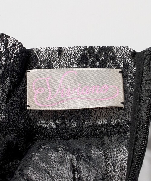 VIVIANO(ヴィヴィアーノ)の「<VIVIANO>レース ブラウス(シャツ/ブラウス・レディース・オフホワイト/ブラック・S)」の11枚目の写真