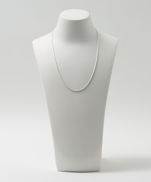 BEAUTY&YOUTH UNITED ARROWS（ビューティーアンドユースユナイテッドアローズ）の「SILVER925 ツイスト ネックレス 50（ネックレス・メンズ・シルバー・FREE）」の7枚目の写真