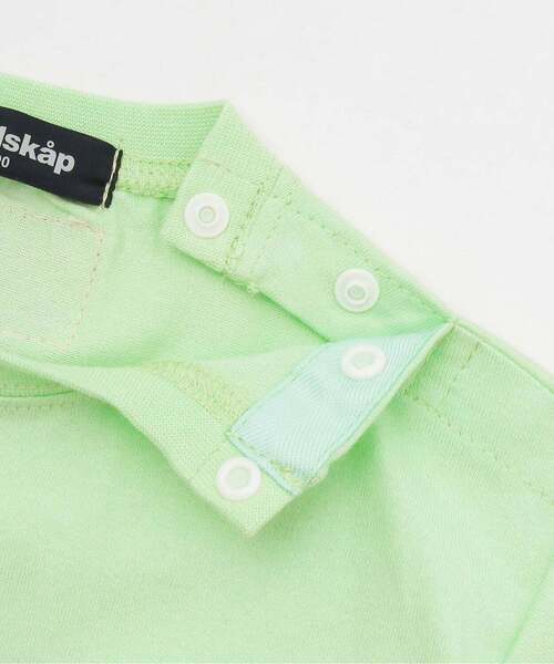 kladskap（クレードスコープ）の「【人気商品再入荷】【直営店で取り扱い無し】ポケットから昆虫半袖Tシャツ（Tシャツ/カットソー・キッズ・クリーム/ライトグリーン・130cm/120cm/100cm/110cm/90cm）」の5枚目の写真