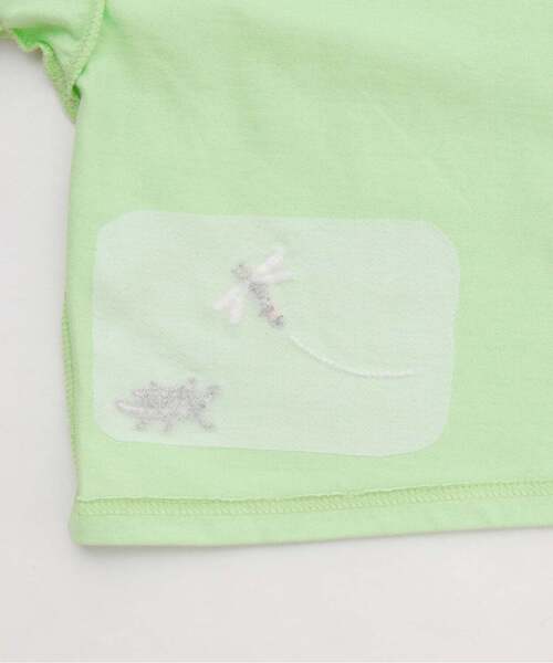 kladskap（クレードスコープ）の「【人気商品再入荷】【直営店で取り扱い無し】ポケットから昆虫半袖Tシャツ（Tシャツ/カットソー・キッズ・クリーム/ライトグリーン・130cm/120cm/100cm/110cm/90cm）」の11枚目の写真