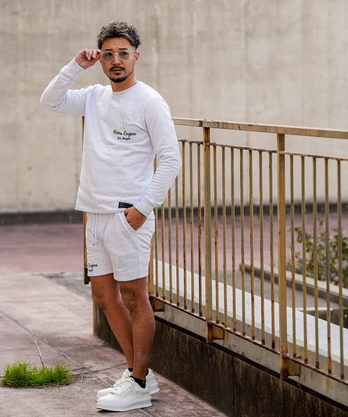 adamsJUGGLER(アダムスジャグラー)の「RTEGパームスパークルロンティー(Tシャツ/カットソー・メンズ・グレー/ブラック・XL/L/M/S)」の4枚目の写真