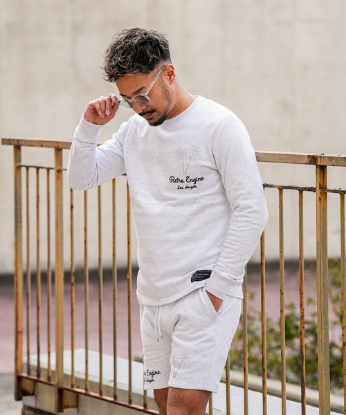 adamsJUGGLER(アダムスジャグラー)の「RTEGパームスパークルロンティー(Tシャツ/カットソー・メンズ・グレー/ブラック・XL/L/M/S)」の11枚目の写真