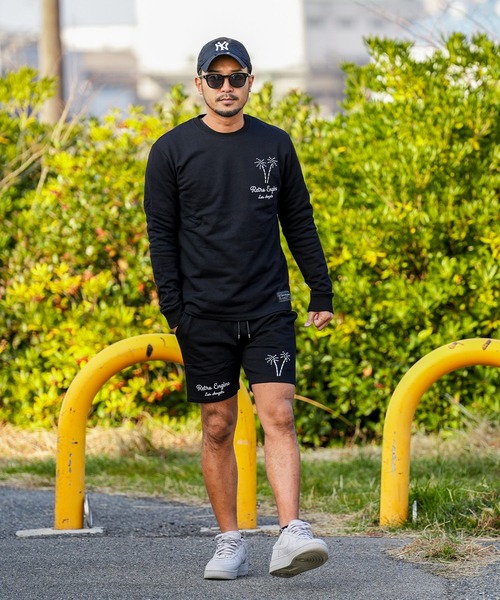 adamsJUGGLER(アダムスジャグラー)の「RTEGパームスパークルロンティー(Tシャツ/カットソー・メンズ・グレー/ブラック・XL/L/M/S)」の5枚目の写真