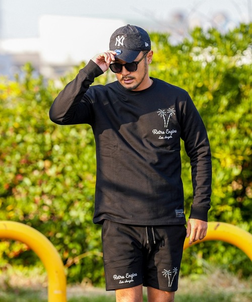 adamsJUGGLER(アダムスジャグラー)の「RTEGパームスパークルロンティー(Tシャツ/カットソー・メンズ・グレー/ブラック・XL/L/M/S)」の18枚目の写真