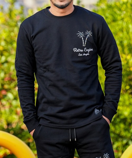 adamsJUGGLER(アダムスジャグラー)の「RTEGパームスパークルロンティー(Tシャツ/カットソー・メンズ・グレー/ブラック・XL/L/M/S)」の22枚目の写真