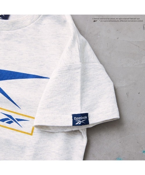 Fluffy BROTHERS(フラッフィーブラザーズ)の「【Reebok】プリントTシャツ(Tシャツ/カットソー・キッズ・ブラウン/オートミール・140cm/150cm/100cm/110cm/120cm/130cm)」の7枚目の写真