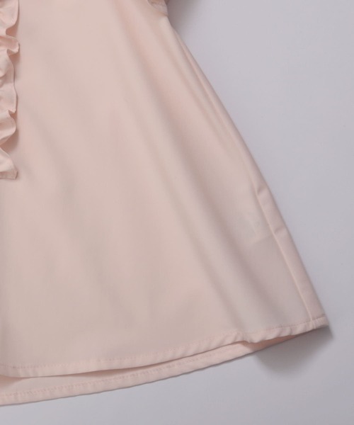 Fit more(フィットモア)の「ドットフリルチューリップスリーブショート丈ブラウス(シャツ/ブラウス・レディース・ホワイト/クリーム/コーラル・FREE)」の9枚目の写真