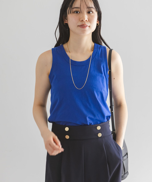 Noble（ノーブル）の「18G CO/PL タンク（タンクトップ・レディース・ブラウン/ブルー/その他4・FREE）」の9枚目の写真