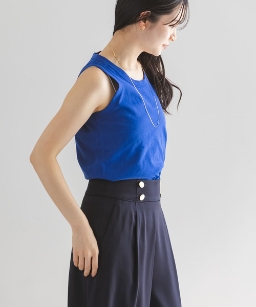 Noble（ノーブル）の「18G CO/PL タンク（タンクトップ・レディース・ブラウン/ブルー/その他4・FREE）」の10枚目の写真