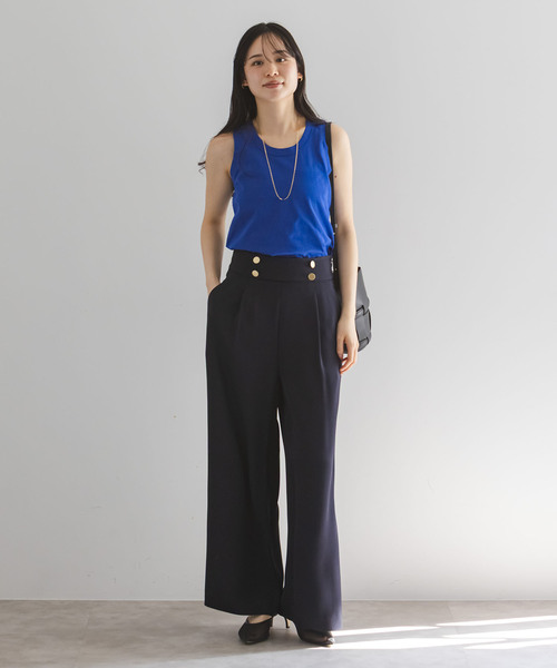 Noble（ノーブル）の「18G CO/PL タンク（タンクトップ・レディース・ブラウン/ブルー/その他4・FREE）」の12枚目の写真