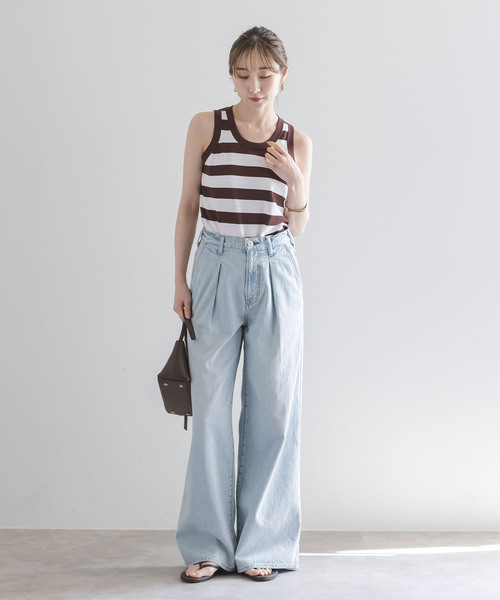 Noble（ノーブル）の「18G CO/PL タンク（タンクトップ・レディース・ブラウン/ブルー/その他4・FREE）」の18枚目の写真