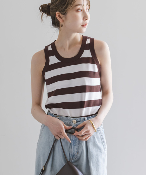 Noble（ノーブル）の「18G CO/PL タンク（タンクトップ・レディース・ブラウン/ブルー/その他4・FREE）」の20枚目の写真