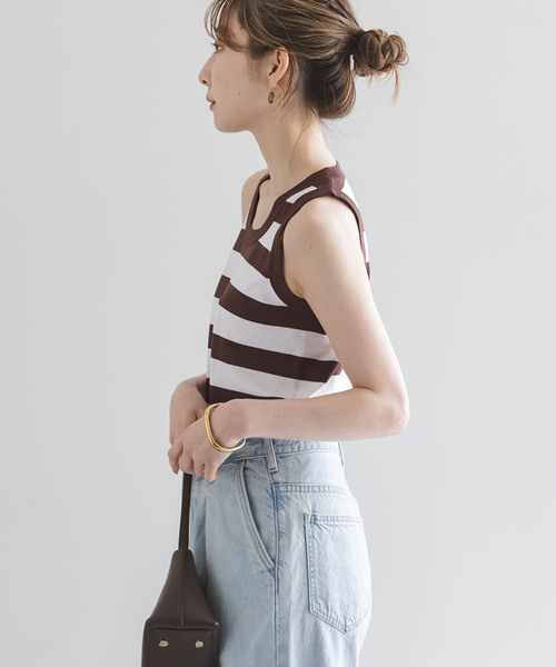 Noble（ノーブル）の「18G CO/PL タンク（タンクトップ・レディース・ブラウン/ブルー/その他4・FREE）」の21枚目の写真