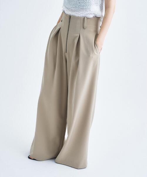 CODE A（コードエー）の「zip wide pants（その他パンツ・レディース・ブラック/ベージュ・34/36/38）」の11枚目の写真