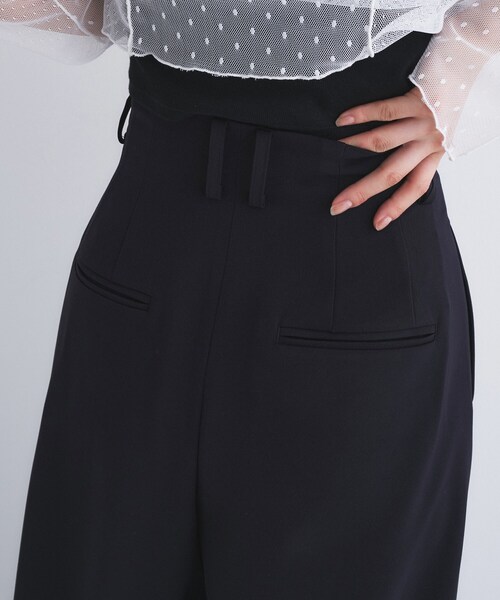 CODE A（コードエー）の「zip wide pants（その他パンツ・レディース・ブラック/ベージュ・34/36/38）」の17枚目の写真