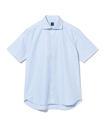 COOLMAX(R) カラミ ショートスリーブ カッタウェイカラーシャツ