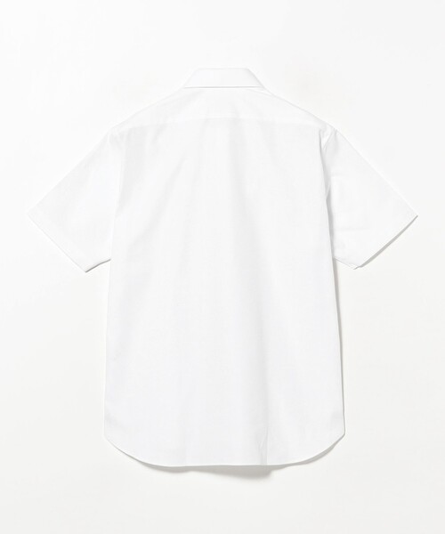BEAMS F(ビームスエフ)の「COOLMAX(R) カラミ ショートスリーブ カッタウェイカラーシャツ(シャツ/ブラウス・メンズ・ホワイト/サックスブルー/ネイビー・LARGE/MEDIUM/SMALL/X-LARGE)」の13枚目の写真