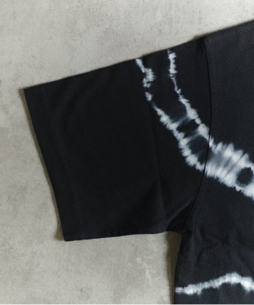 many men many mind(メニーメンメニーマインド)の「MANYMENMANYMINDS / タイダイ染め/ボーダーTEE(Tシャツ/カットソー・メンズ・グレー/ブルー/ブラック・LARGE/X-LARGE/MEDIUM)」の7枚目の写真