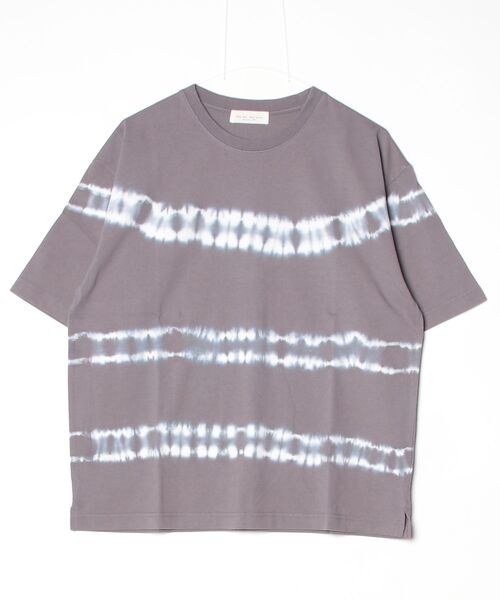 many men many mind(メニーメンメニーマインド)の「MANYMENMANYMINDS / タイダイ染め/ボーダーTEE(Tシャツ/カットソー・メンズ・グレー/ブルー/ブラック・LARGE/X-LARGE/MEDIUM)」の19枚目の写真