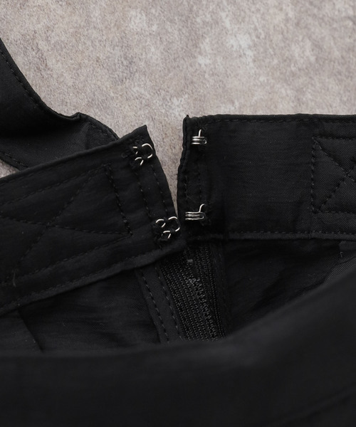 VERMEIL par iena（ヴェルメイユパーイエナ）の「TanC TOKYO タンクトウキョウ Embroidery Over スカート TC26A-048（スカート・レディース・ブラック・FREE）」の6枚目の写真