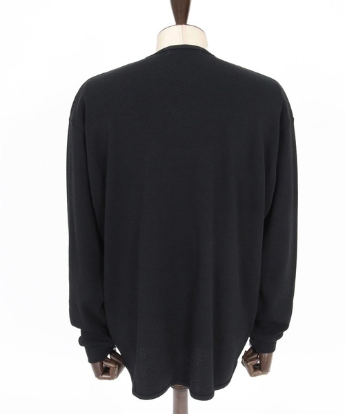 THEOREM(セオレム)の「mcg3809- Honeycomb Army Cardigan ハニカムカーディガン(TRM-7313)(カーディガン/ボレロ・メンズ・杢グレー/ブラック・L/M)」の8枚目の写真