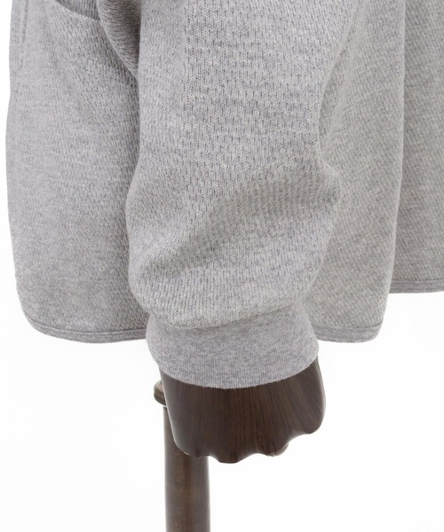 THEOREM(セオレム)の「mcg3809- Honeycomb Army Cardigan ハニカムカーディガン(TRM-7313)(カーディガン/ボレロ・メンズ・杢グレー/ブラック・L/M)」の15枚目の写真