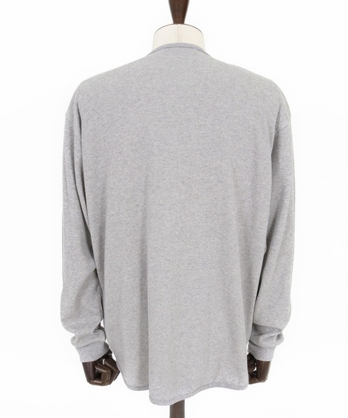 THEOREM(セオレム)の「mcg3809- Honeycomb Army Cardigan ハニカムカーディガン(TRM-7313)(カーディガン/ボレロ・メンズ・杢グレー/ブラック・L/M)」の11枚目の写真