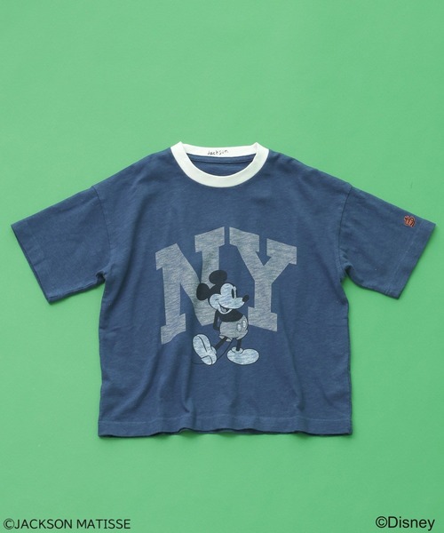 JACKSON MATISSE/BAYFLOW】「ミッキーマウス」プリントT(KIDS)（T