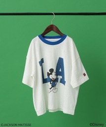 JACKSON MATISSE（ジャクソンマティス）の「【JACKSON MATISSE/BAYFLOW】「ミッキーマウス」プリントT(KIDS)（Tシャツ/カットソー）」