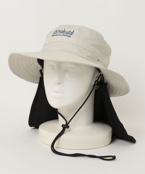 Manhattan Portage（マンハッタンポーテージ）の「Manhattan Portage/マンハッタンポーテージ ハット 紫外線対策 SUNSHADE HAT MP392（ハット・メンズ・アイボリー/ブラック・FREE）」の14枚目の写真