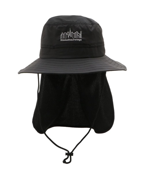 Manhattan Portage（マンハッタンポーテージ）の「Manhattan Portage/マンハッタンポーテージ ハット 紫外線対策 SUNSHADE HAT MP392（ハット・メンズ・アイボリー/ブラック・FREE）」の11枚目の写真