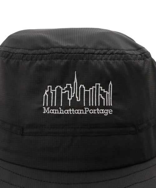 Manhattan Portage（マンハッタンポーテージ）の「Manhattan Portage/マンハッタンポーテージ ハット 紫外線対策 SUNSHADE HAT MP392（ハット・メンズ・アイボリー/ブラック・FREE）」の5枚目の写真