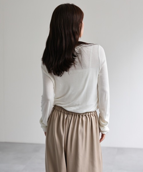 model：156cm 着用サイズ：FREE