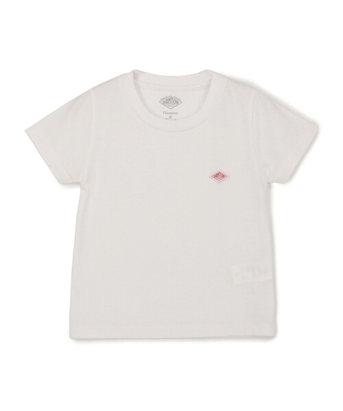 DANTON(ダントン)の「Kids' Short Sleeve Inner T-shirt(Tシャツ/カットソー・キッズ・ホワイト/ピンク/ベージュ系その他/ライトグリーン・105/135/125/115)」の2枚目の写真